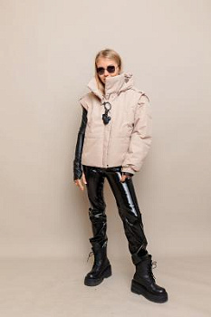 921-25в Куртка дд Ирани светло-бежевый (5) 921-25в Куртка дд Ирани светло-бежевый (5)